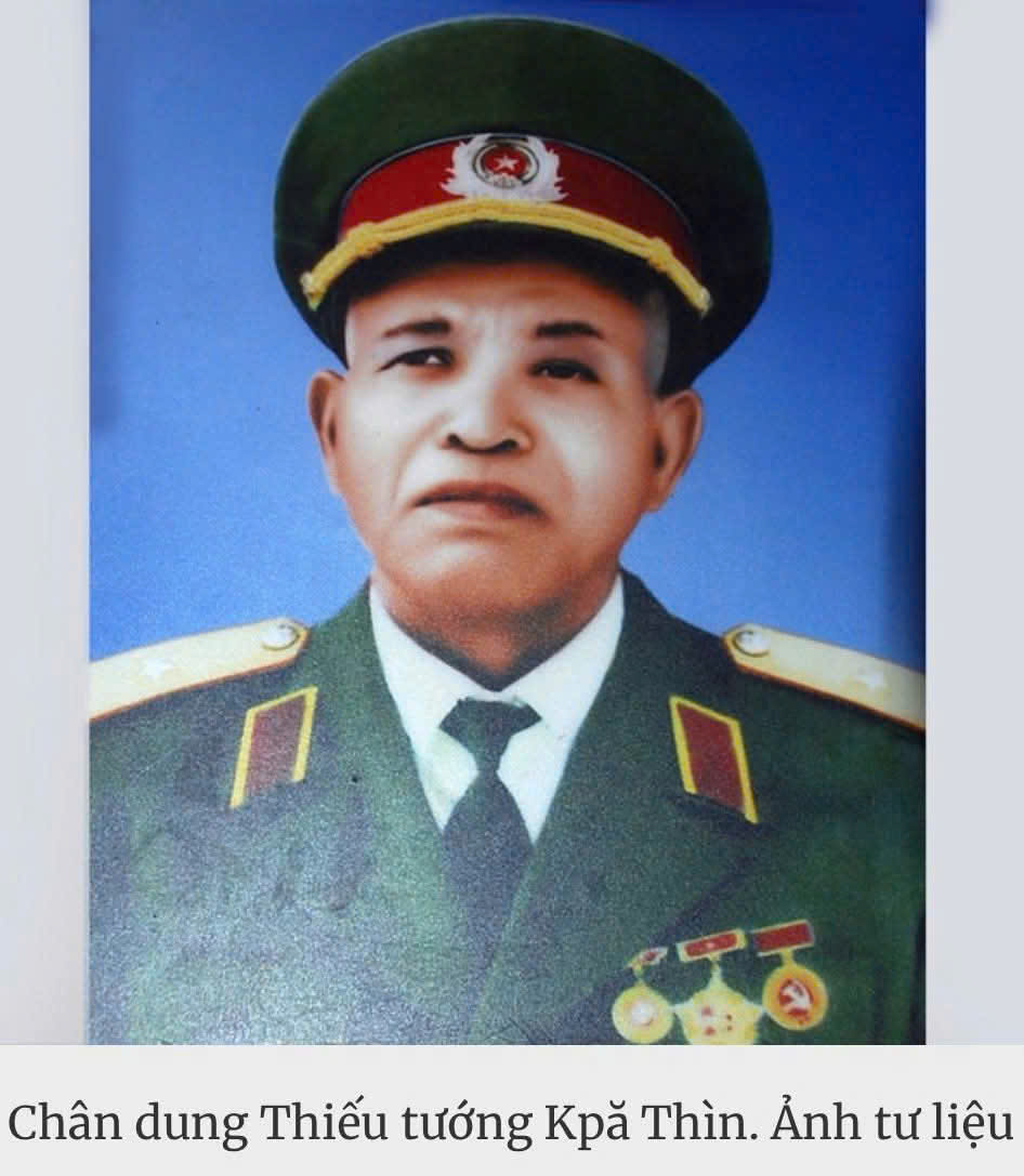 KPĂ THÌN - MỘT VỊ TƯỚNG, TỈNH ĐỘI TRƯỞNG ĐẦU TIÊN CỦA GIA LAI