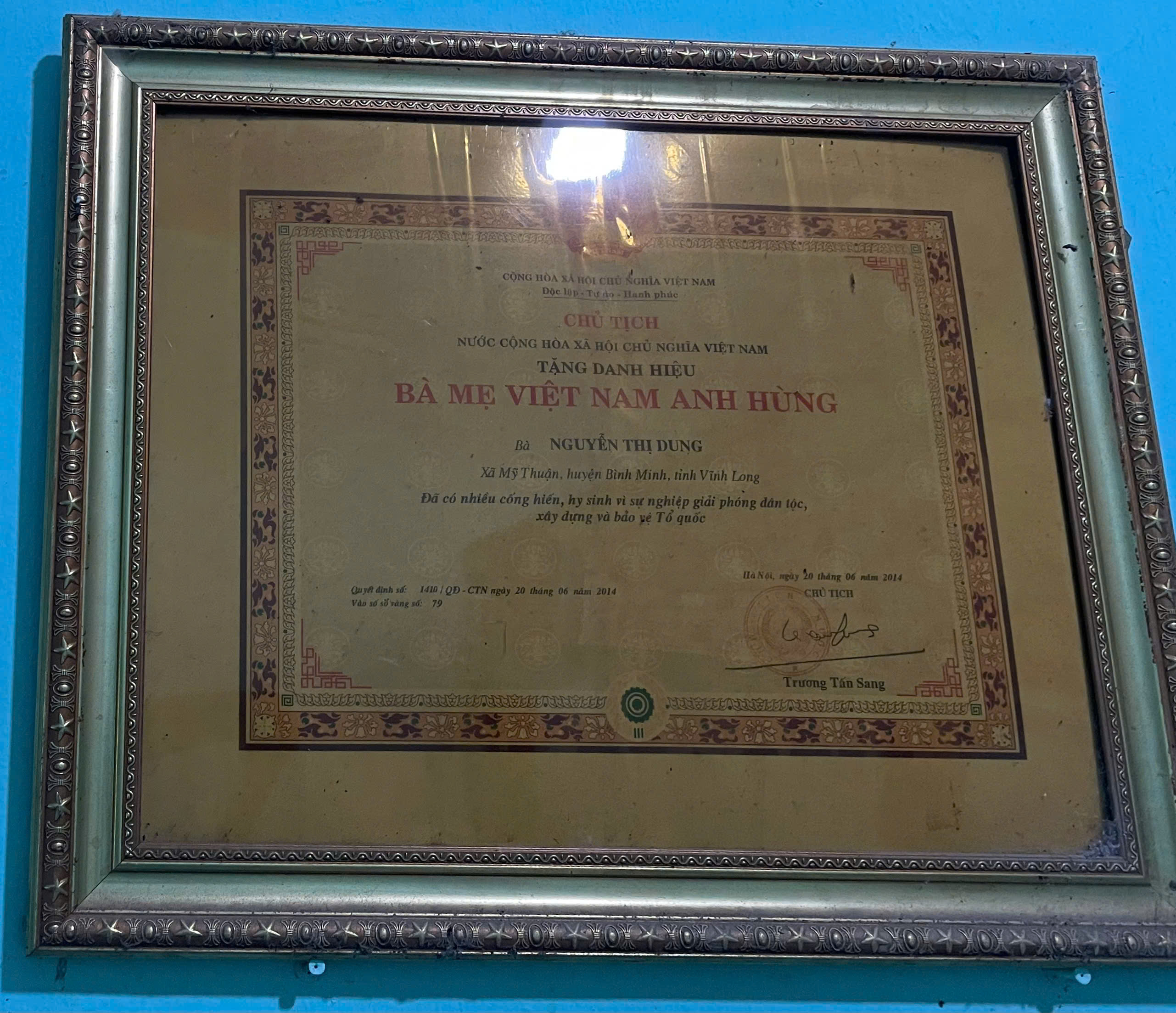 Mẹ Việt Nam anh hùng Nguyễn Thị Dung - Ngọn lửa không tắt
