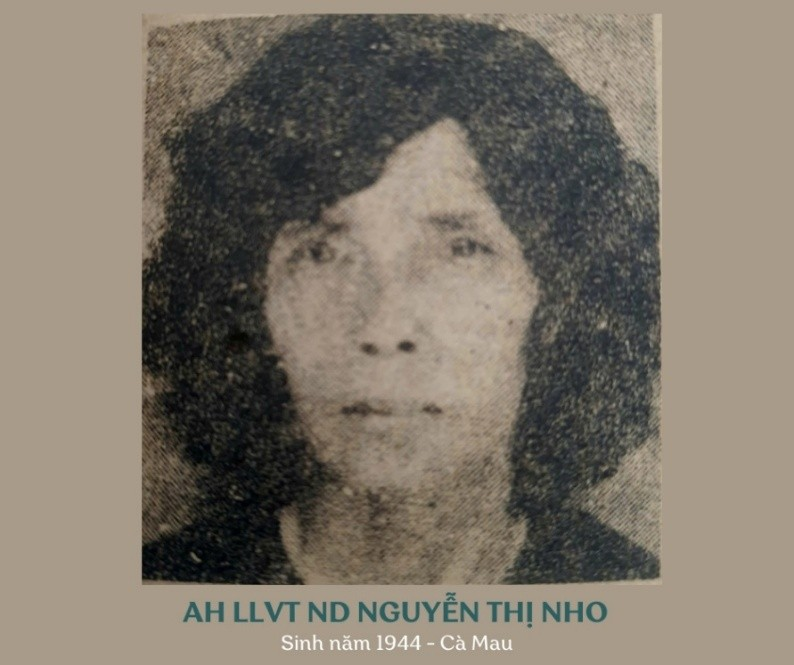 ANH HÙNG LỰC LƯỢNG VŨ TRANG NHÂN DÂN NGUYỄN THỊ NHO – NỮ QUÂN BÁO XUẤT SẮC Ở CÀ MAU