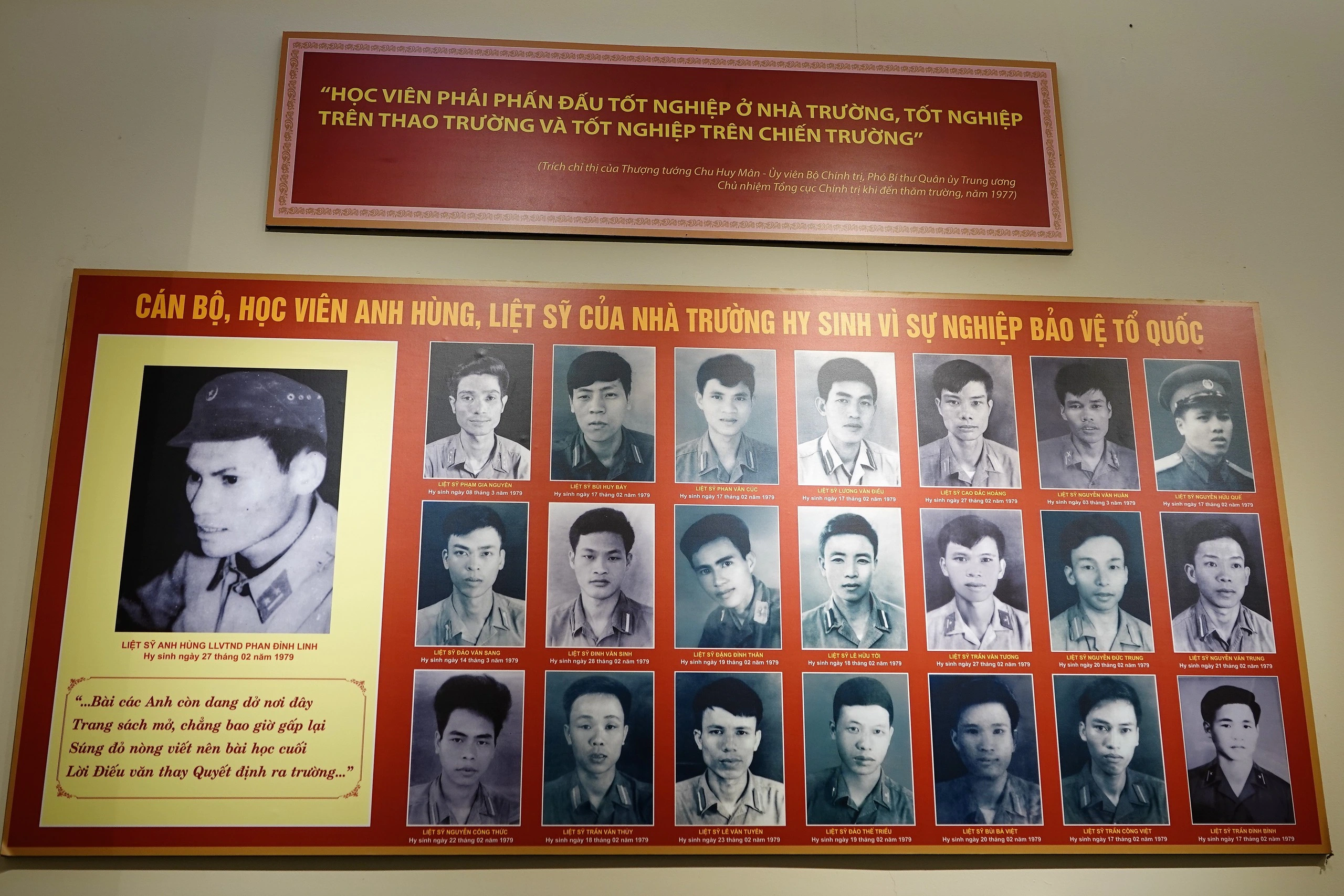 Gương sáng Anh hùng Phan Đình Linh