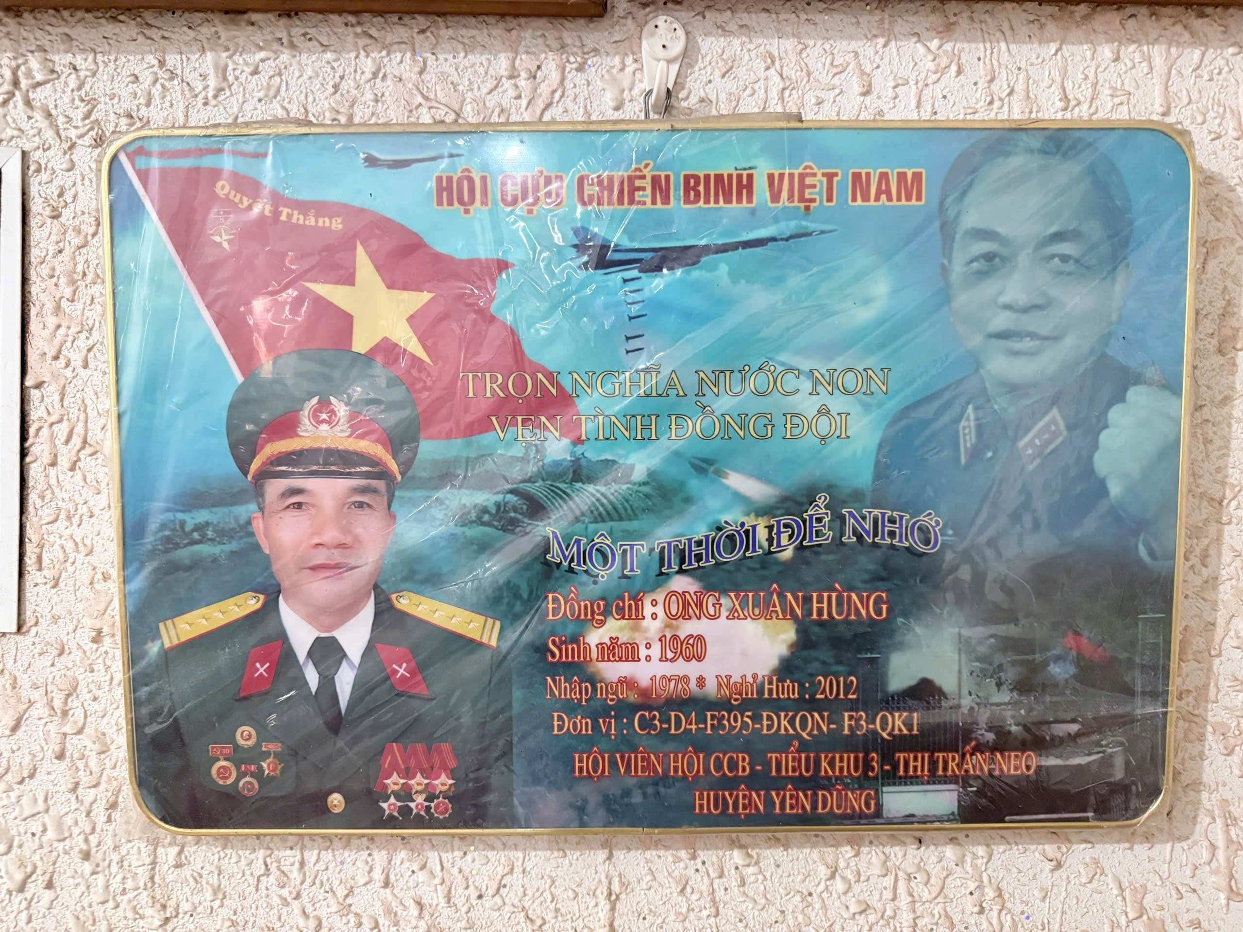 HỒI ỨC NGƯỜ LÍNH TRỞ VỀ TỪ CHIẾN TRANH - ONG XUÂN HÙNG