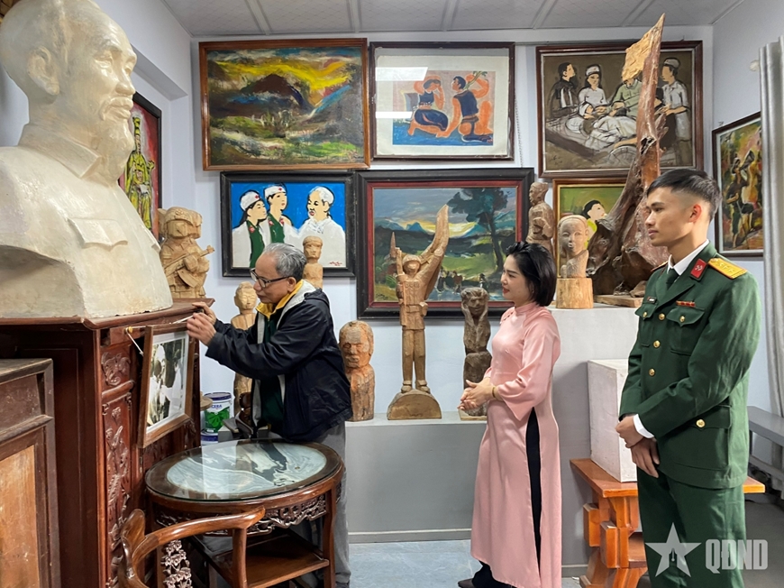 Đại tá, Anh hùng LLVT nhân dân, họa sĩ Lê Duy Ứng: Ánh sáng niềm tin không bao giờ tắt (2)