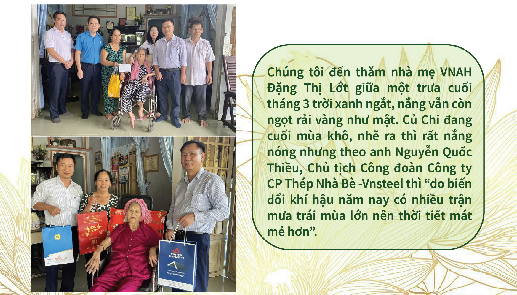 Mẹ Việt Nam anh Hùng Đặng Thị Lớt - Người mẹ thép