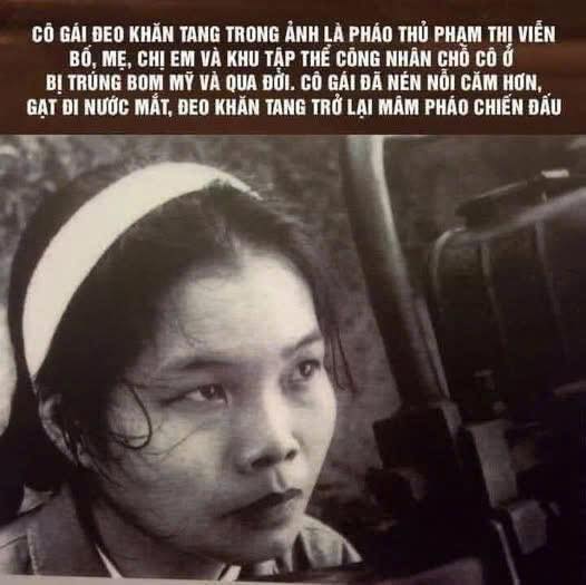 Cô gạt nước mắt, đeo khăn tang trở lại mâm pháo cùng đồng đội và một chiếc F-111A đã phải hứng chịu trọn vẹn nỗi căm hờn của cô vào đêm 22-12-1972.