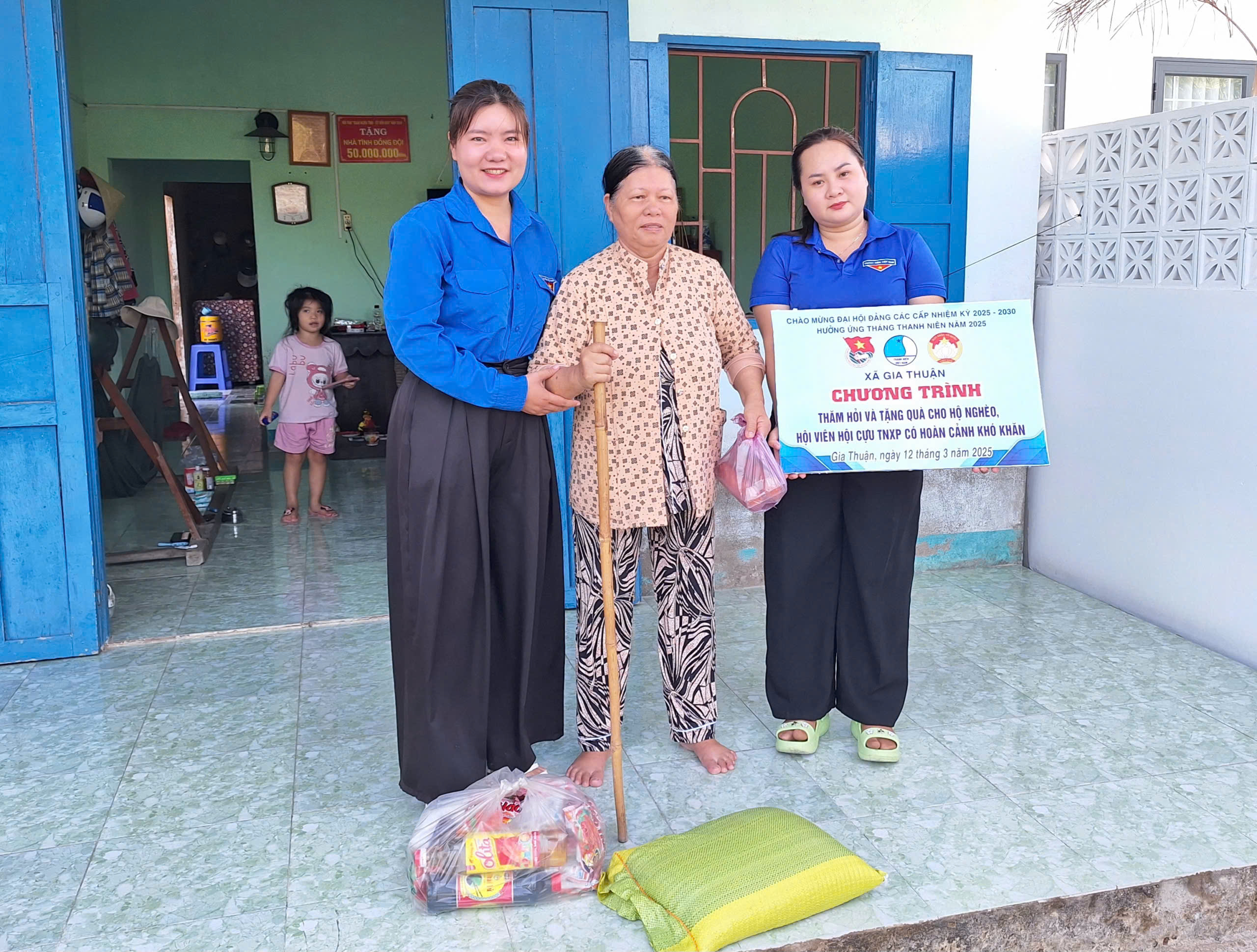 Bà Trần Thị Lệ - Cựu Chiến binh ấp 4