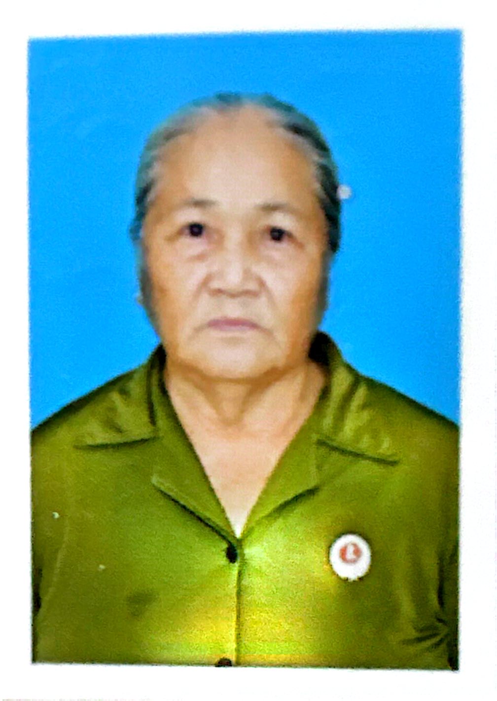 Đồng chí Nguyễn Thị Vui - Hội viên Hội Cựu Chiến binh xã