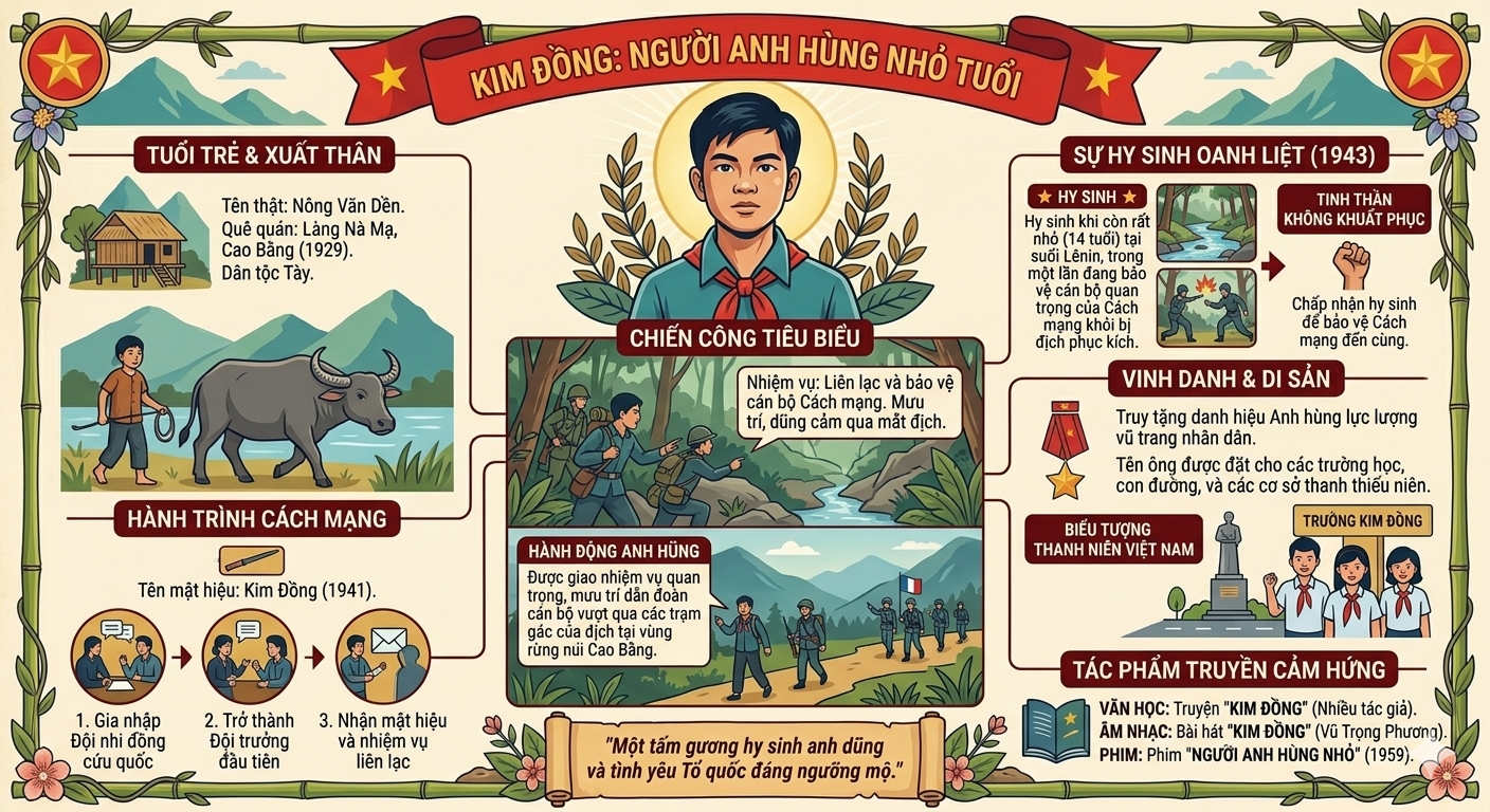 Kim Đồng - Người anh hùng nhỏ tuổi