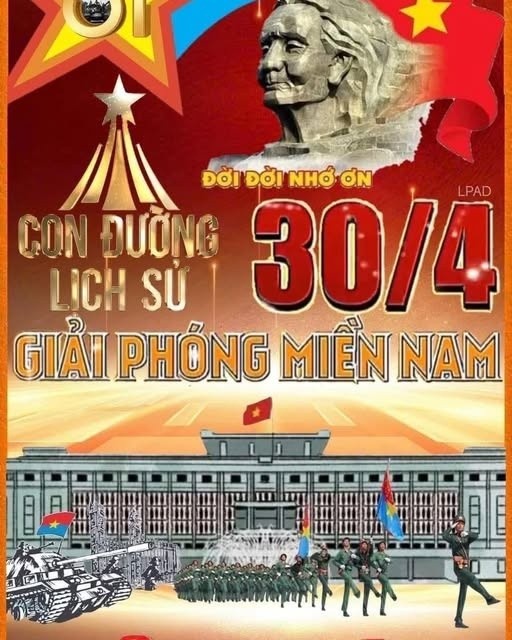 RỰC RỠ SẮC ĐỎ THÁNG TƯ: KHÚC TRÁNG CA 51 NĂM NGÀY THỐNG NHẤT ĐẤT NƯỚC