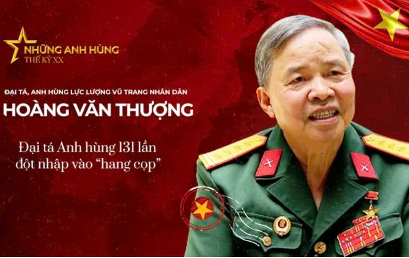Anh hùng LLVTND Hoàng Văn Thượng - Người đặc công 131 lần vào hang cọp