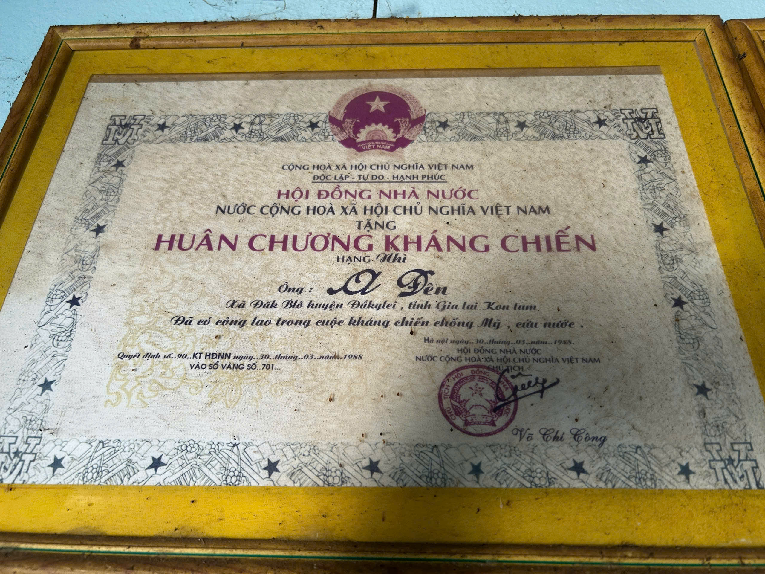 Câu chuyện của cụ cựu Thanh niên xung phong