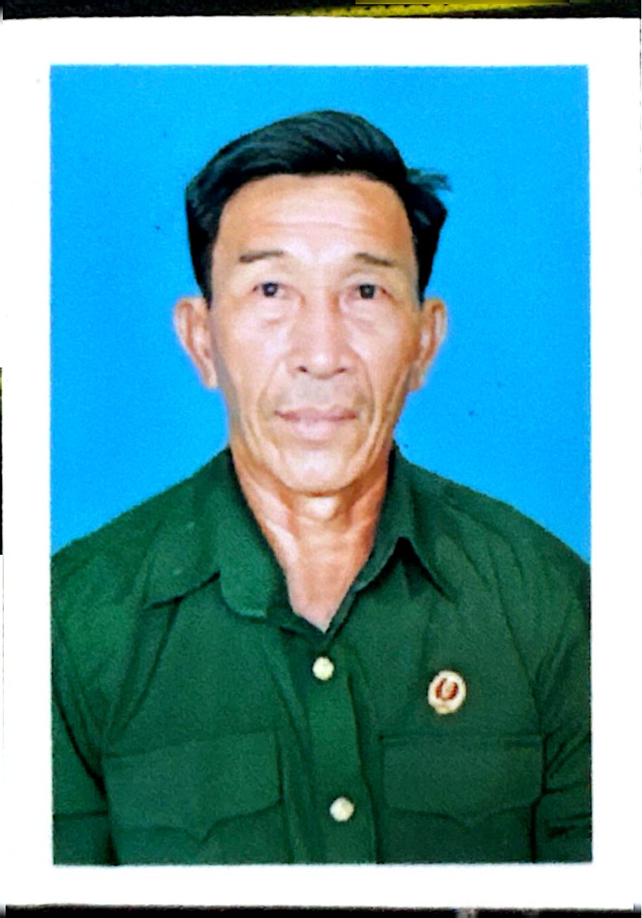 Đồng chí Nguyễn Văn Chon - Hội viên Hội Cựu Chiến binh xã