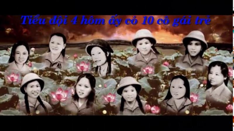 10 cô gái Tiểu đội 4