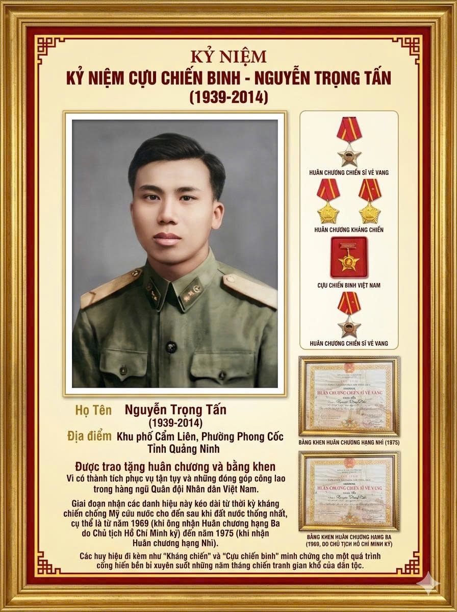 Tri ân người có công với Tổ Quốc